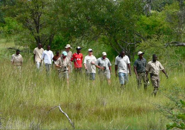 nambwa guided bush walk